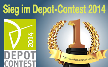 Sieg im Depot-Contest 2014
