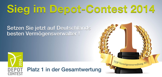 Sieg im Depot-Contest 2014