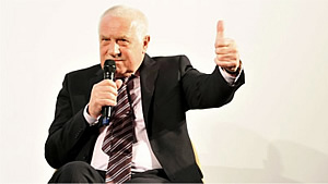 Gastredner Vaclav Klaus ehemaliger tschechischer Staatspräsident