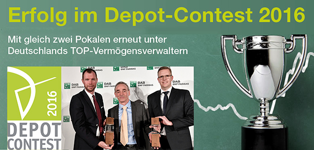 Erfolg im Depot-Contest 2016