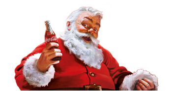 Coca-Cola und der Weihnachtsmann