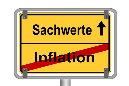 Sachwert vs Inflation