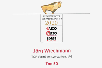 Finanzberater des Jahres 2020 Jörg Wiechmann