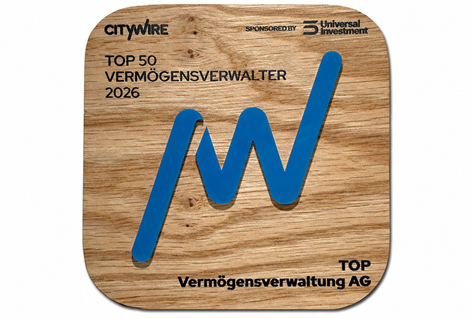 Citywire Top 50 Vermöhensverwaltung Auszeichnung