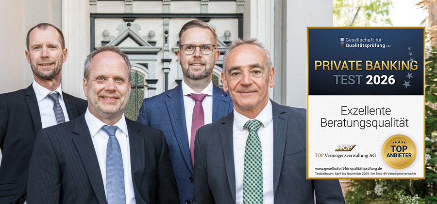 Bild: Private Banking Auszeichnung: Exzellente Beratungsqualität 2026